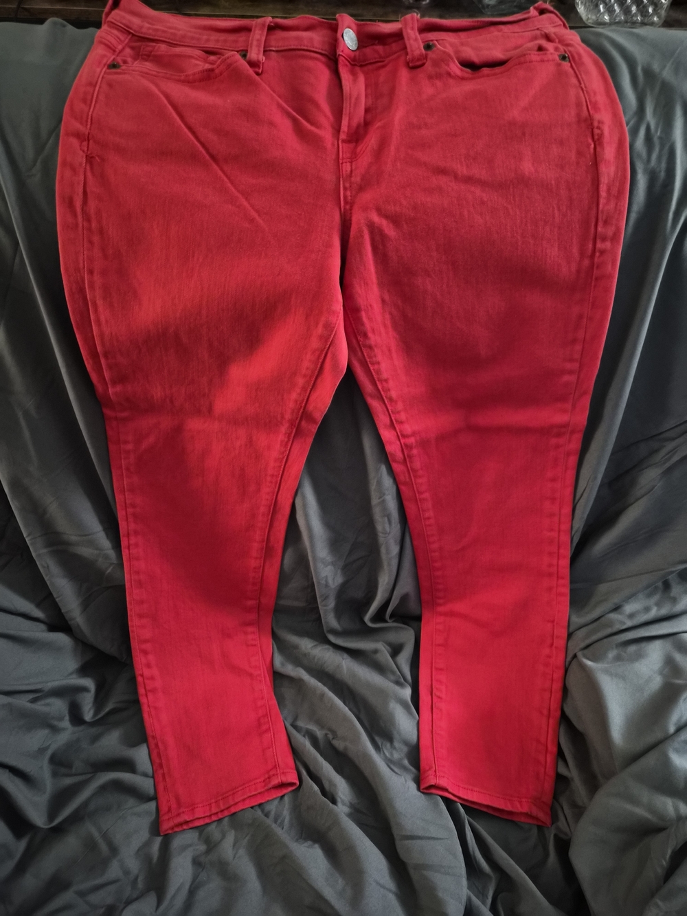 Lucky Brand Red Skinny Capri Jeans for Women